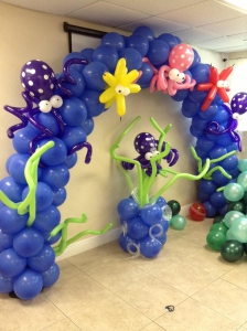 Aquatic theme decorations