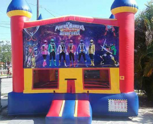 power ranger bounce house Power ranger moon bounce