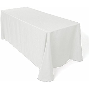 Banquet table poly linen